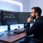 Desenvolvedor usando Claude Code com effort level configurado no terminal — controle de custos de IA