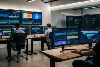 Dashboard Grafana com métricas e traces do Claude Code via OpenTelemetry