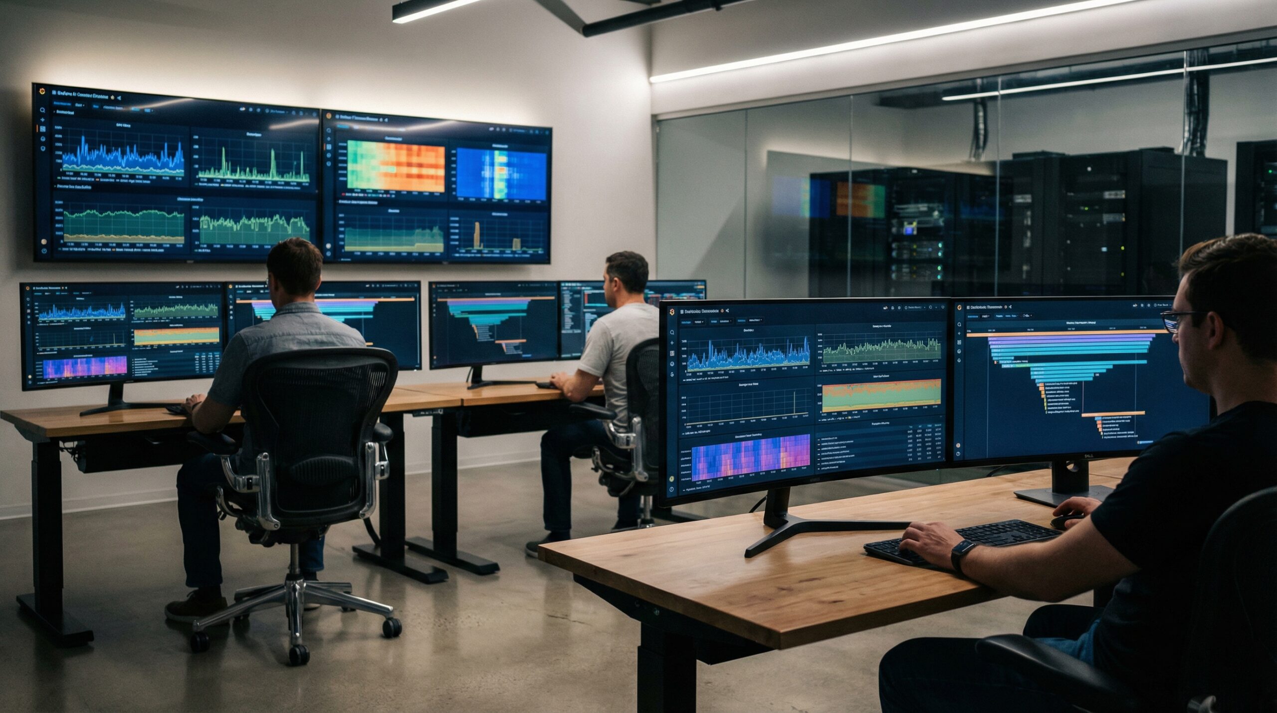 Dashboard Grafana com métricas e traces do Claude Code via OpenTelemetry