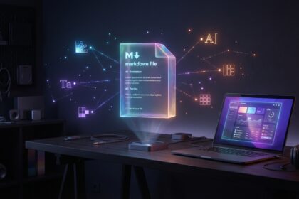 DESIGN.md awesome-design-md - 58 design systems em Markdown para IA gerar UI profissional com vibe coding